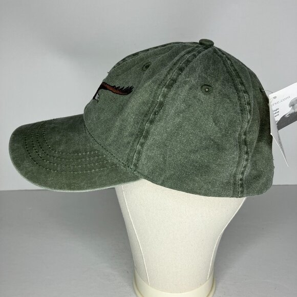 Green Embroidered Eagle Adjustable ECO Hat Cap New - Picture 8 of 11